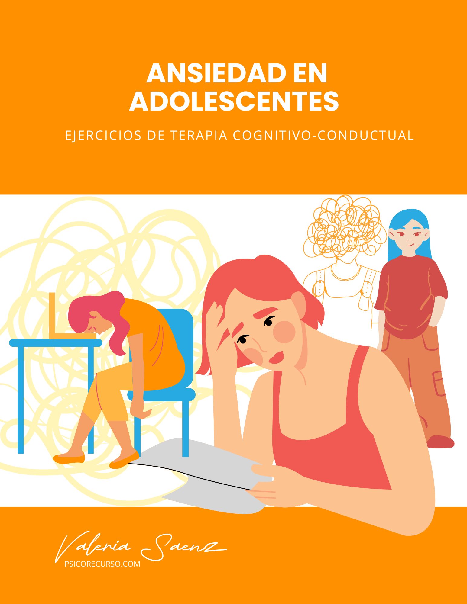 Ansiedad en Adolescentes: Ejercicios de Terapia Cognitivo-Conductual